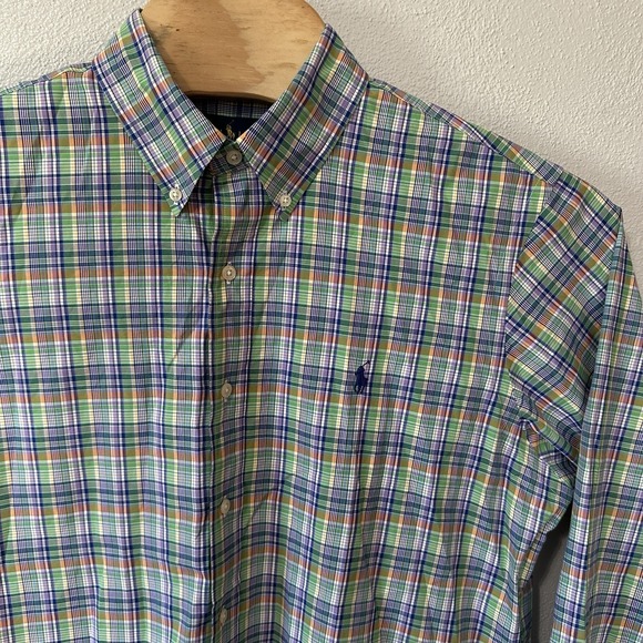Ralph Lauren Other - Ralph Lauren Shirt Mens Size Large Multicolor‎ Plaid Long Sleeve Button Down